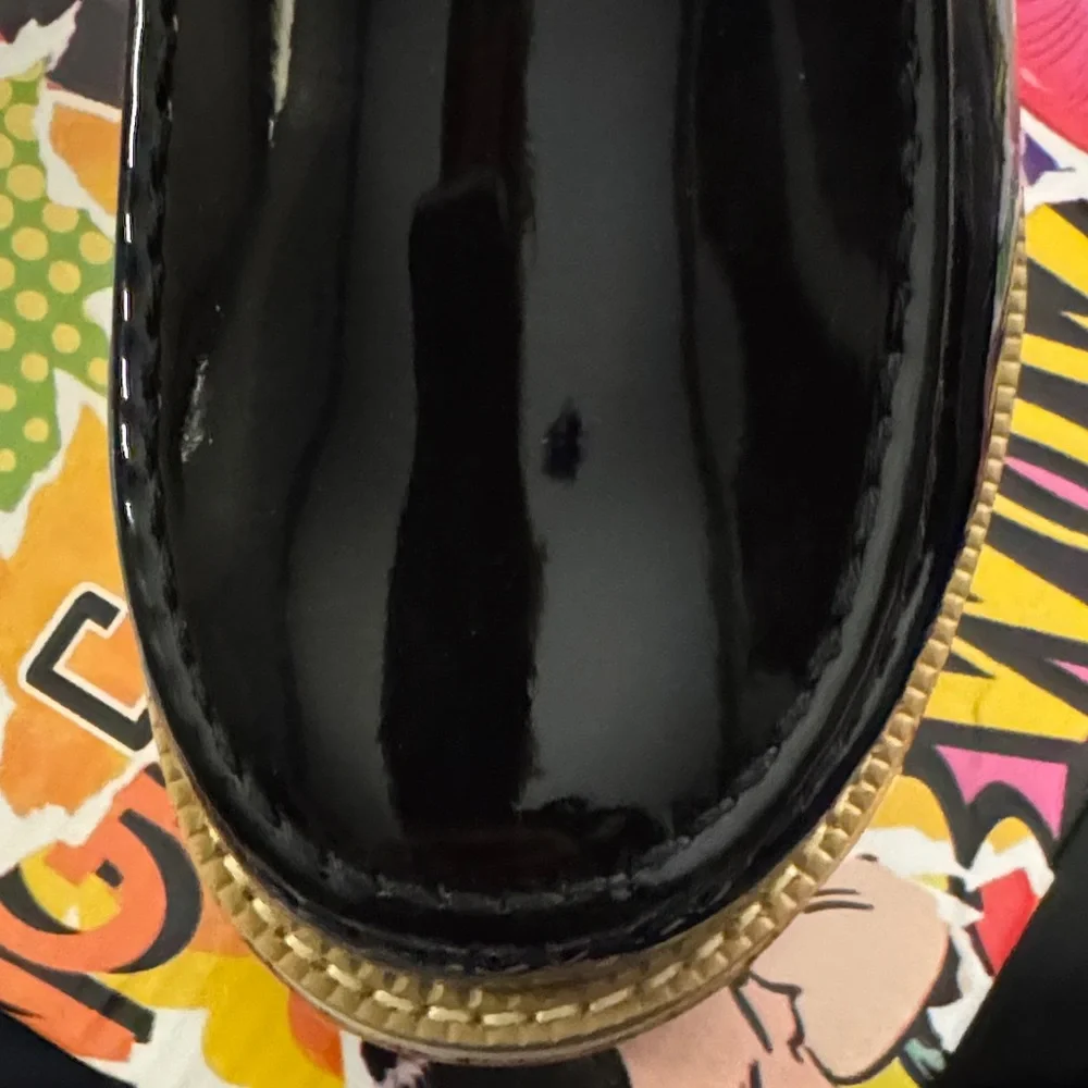 CAPE ROBBIN 🔥 Black Womens Lace Up Wooden Platform Loafers Natashaya 🔥BNIB